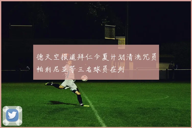 德天空报道拜仁今夏计划清洗冗员帕利尼亚等三名球员在列